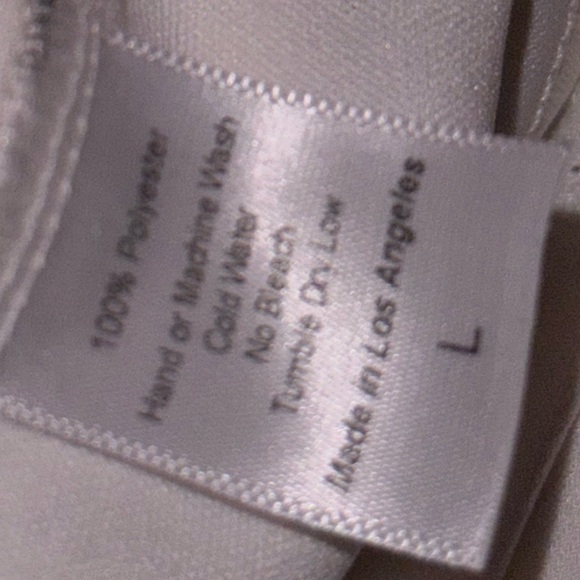 Lucy In The Sky Ivory Gold Shimmer Mini Dress - Picture 11 of 11